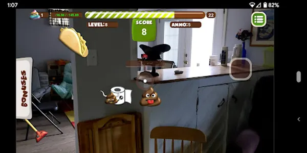 Shoot the Poop AR Game screenshot 3