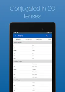 English Verb Conjugator screenshot 8