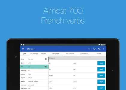 French Verb Conjugator Pro screenshot 9