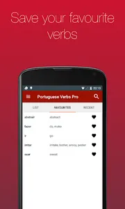 Portuguese Verb Conjugator Pro screenshot 5