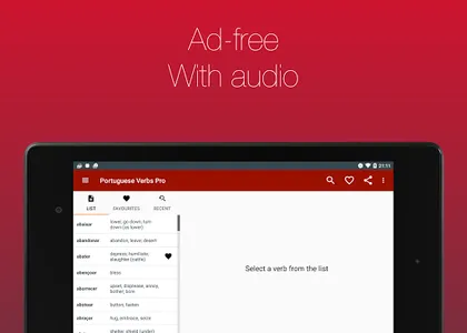Portuguese Verb Conjugator Pro screenshot 7