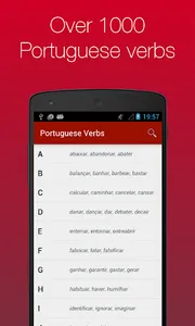 Portuguese Verb Conjugator screenshot 0