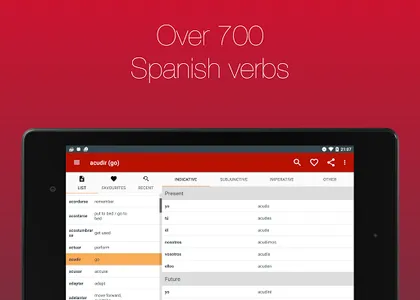 Spanish Verb Conjugator screenshot 6