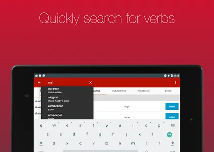 Spanish Verb Conjugator screenshot 7