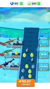 Idle Sea Monsters screenshot 0