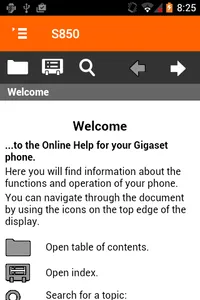 Gigaset Help screenshot 2