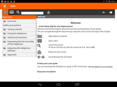Gigaset Help screenshot 5