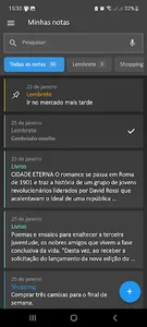 Notas, anotações e lembretes screenshot 0
