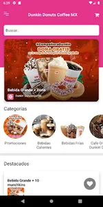 Dunkin Donuts Coffee MX screenshot 2