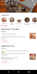 Dunkin Donuts Coffee MX screenshot 3