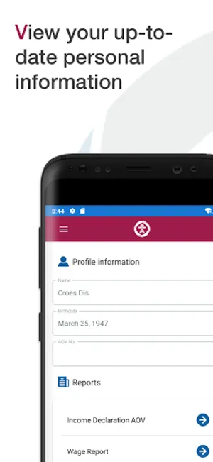 MiPensioen screenshot 1