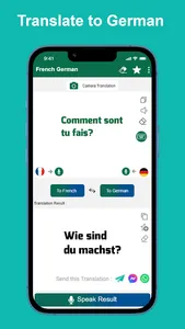 French - German Translator screenshot 1