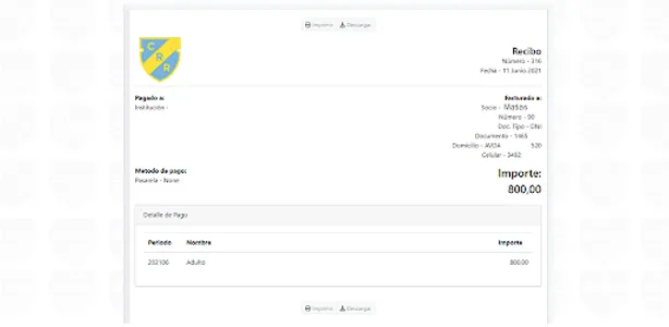 Regatas Rosario Sede Virtual screenshot 4