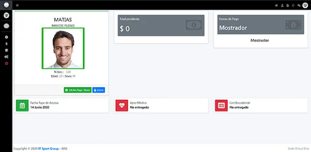 Pico FC Sede Virtual screenshot 1