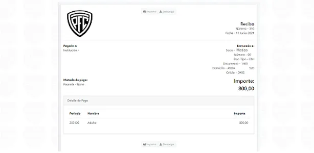 Pico FC Sede Virtual screenshot 4
