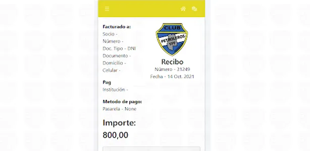 Petroleros YPF Sede Virtual screenshot 3
