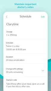 Medic Bot : Medication Reminde screenshot 1