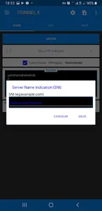 Itunnel X screenshot 1