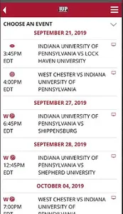 IUP-TV Sports screenshot 2