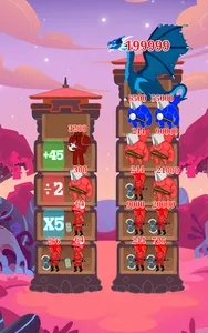 Hero Tower Wars: Fight and Run screenshot 13