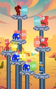 Hero Tower Wars: Fight and Run screenshot 18