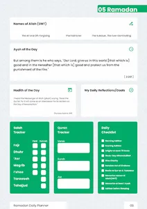 Ramadan Planner By IUT SIKS screenshot 13