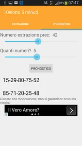 Cinque min 10elotto screenshot 1