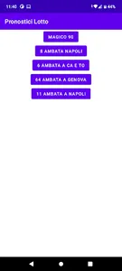 Pronostici Lotto screenshot 0