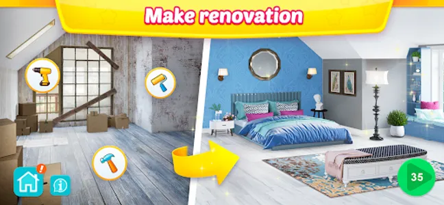 Interior Story: home design 3D screenshot 3