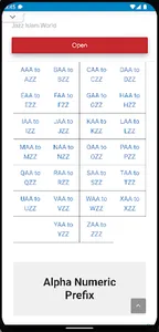 BCBS Prefix List Lookup screenshot 1
