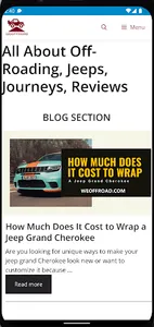 We Off Road - Jeeps Guide screenshot 0