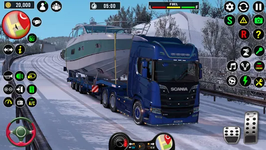 Euro Truck Driving Truck Games screenshot 24