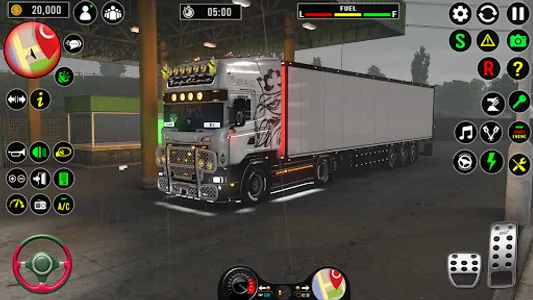 Euro Truck Driving Truck Games screenshot 4