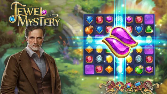 Jewel Mystery - Match 3 Story screenshot 5