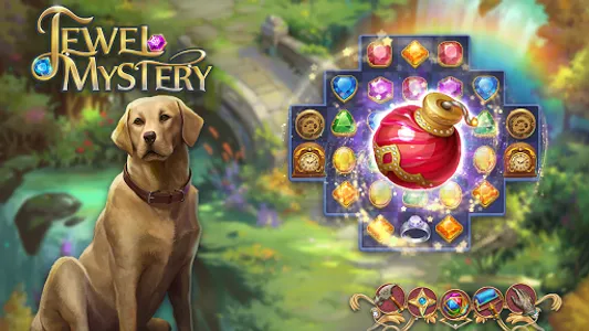 Jewel Mystery - Match 3 Story screenshot 6