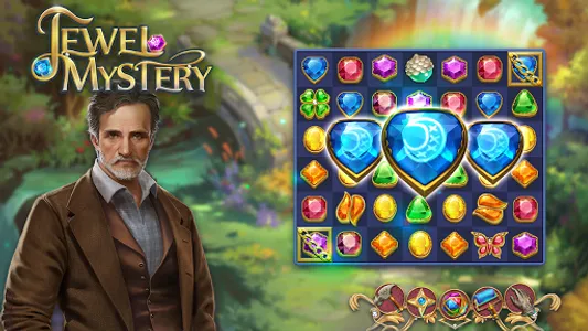 Jewel Mystery - Match 3 Story screenshot 7