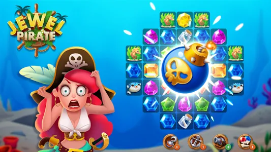 Jewel Pirate - Treasure Legend screenshot 5