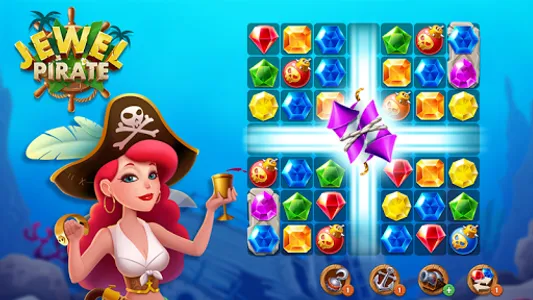 Jewel Pirate - Treasure Legend screenshot 6