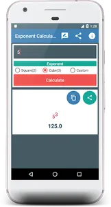 Exponent Calculator screenshot 1