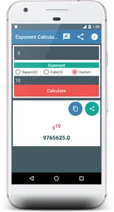 Exponent Calculator screenshot 2