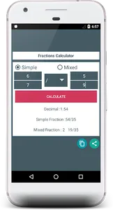 Fraction to Decimal & Percent screenshot 0