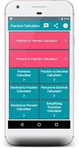 Fraction to Percent Calculator screenshot 0