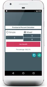 Fraction to Percent Calculator screenshot 2