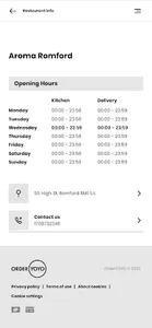 Aroma Romford screenshot 3