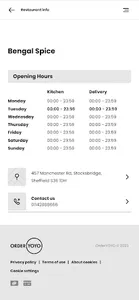 Bengal Spice Sheffield screenshot 3