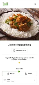 Jali Fine Indian Dining screenshot 0