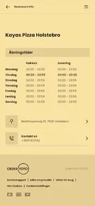 Kayas Pizza Holstebro screenshot 3