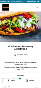MacDonners Takeaway screenshot 0