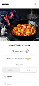 Manzil Tandoori Lanark screenshot 0