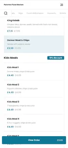 Palermo Pizza Moston screenshot 2